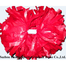 Plastique rouge POM POM